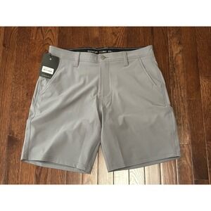 NWT Foreign Rider Co.  Men's Golf Odyssey Tech Shorts 34 Gray